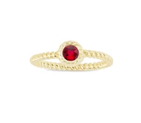 January Birthstone Ring