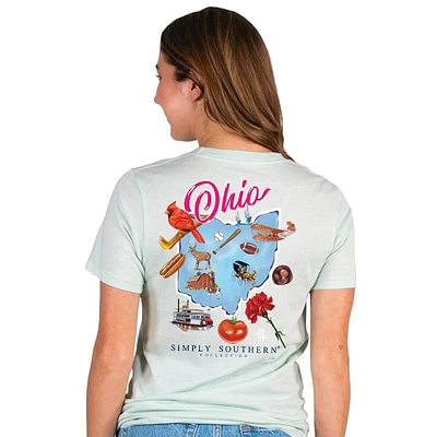 Women's Simply Ohio Short Sleeve Tee