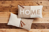 Home Leather Pull Pillow