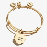 Wild Heart Charm Bangle