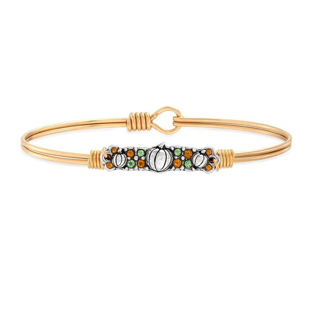 Pumpkin Medley Bangle Bracelet