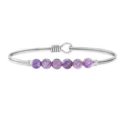 Amethyst Energy Stone Bracelet For Purification