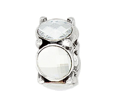 Silver Roundabout Bead