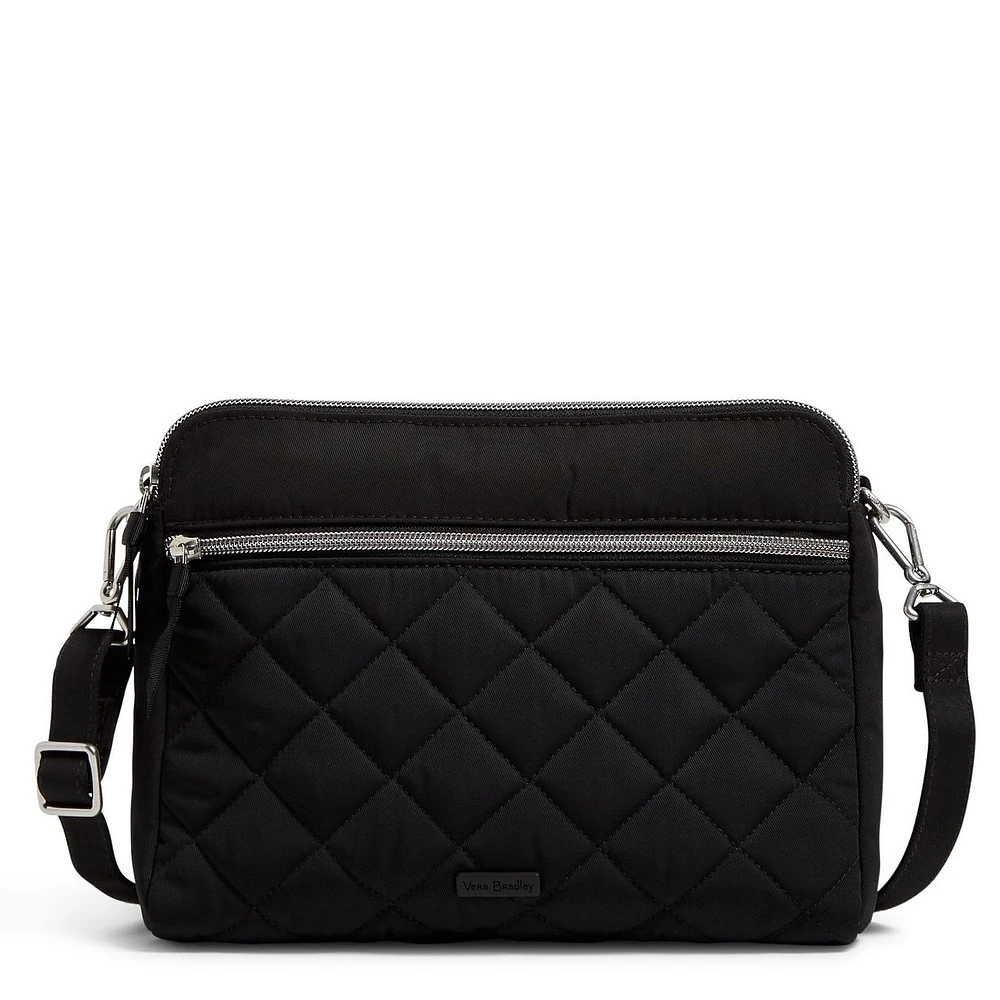 Triple Compartment Crossbody