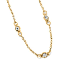 Illumina Petite Gold Collar Necklace