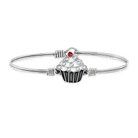 Cupcake Bangle Bracelet