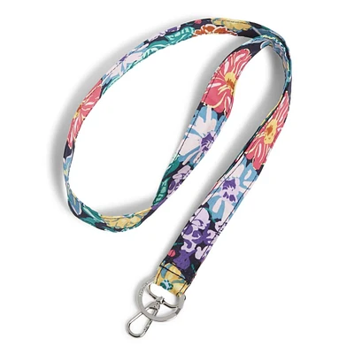 Wide Lanyard - Happy Blooms