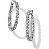 Twinkle Spendor Medium Hoop Earrings