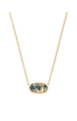 Elisa Gold - Abalone Shell Necklace