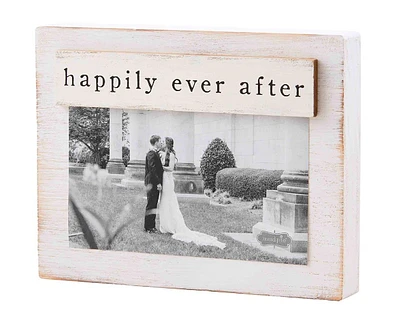 Happily Ever After Magnetic Block Frame