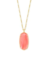 Faceted Reid Long Necklace Gold