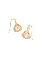 Kendall Drop Earrings Gold - Golden Abalone