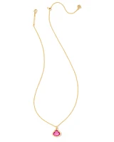 Kendall Pendant Necklace Gold - Iridescent Orchid Illusion