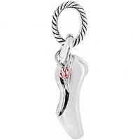 ABC Pink Ballet Shoe Charm