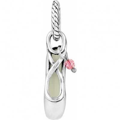 ABC Pink Ballet Shoe Charm