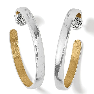 Ferrara Entrata Medium Hoop Earrings