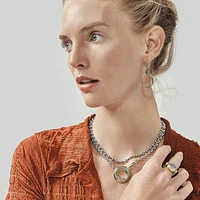 Venezia Teardrop French Wire Earrings