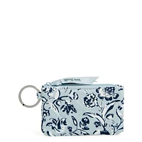 RFID Deluxe Zip ID Case In Perennials Gray