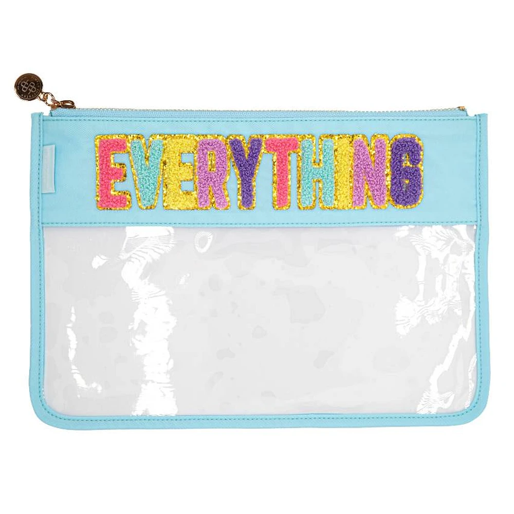 Everything Sparkle Clear Zip Bag