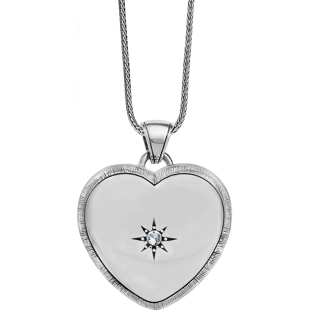 Bright Morning Star Locket Necklace