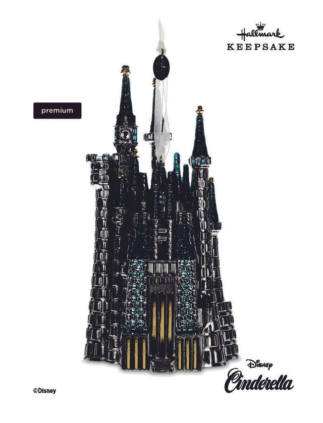 Disney Cinderella Castle Metal 2018 Ornament Special Edition - Occasions Hallmark Gifts and More