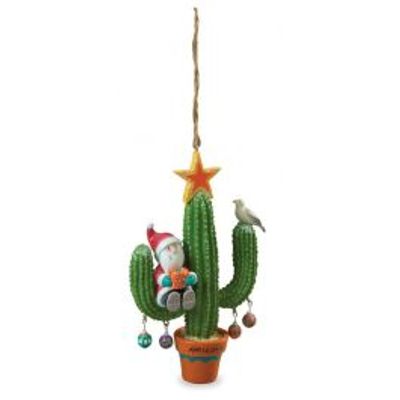 Santa on Saguaro ornament - Occasions Hallmark Gifts and More