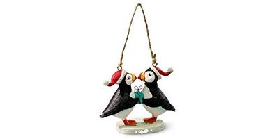 Kissing Puffin bird ornament - Occasions Hallmark Gifts and More