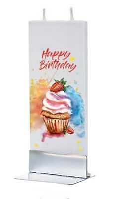 Happy Birthday cupcake with strawberry on top - Occasions Hallmark Gifts and More