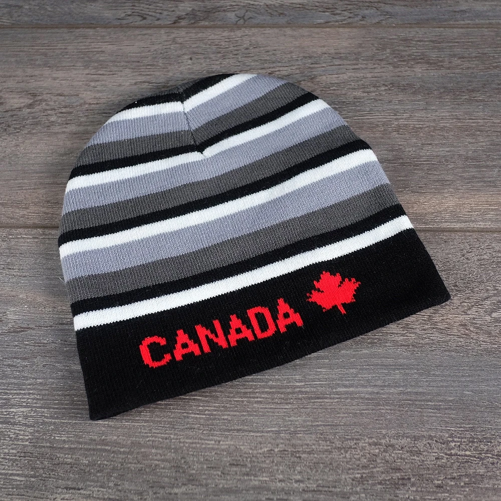 STRIPED CANADA TOQUE