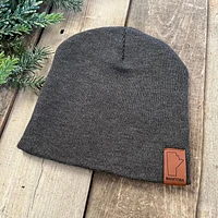 LEATHER PATCH MANITOBA TOQUE