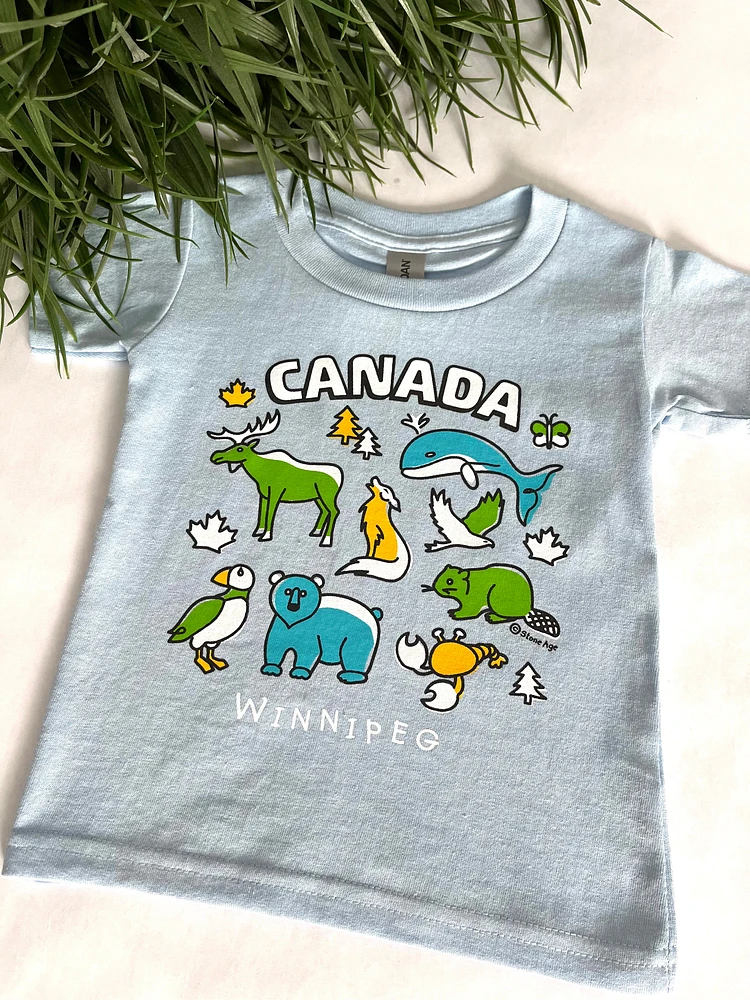 CANADA CRITTERS TODDLER T-SHIRT