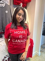 HOME IS CANADA T-SHIRT