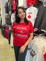 HOME IS CANADA T-SHIRT