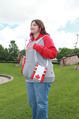 CANADA FLAG CROSSBODY BAG