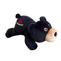 FLOPPY BLACK BEAR STUFFIE