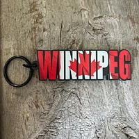 WINNIPEG WITH FLAG KEYCHAIN