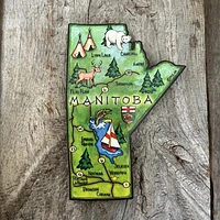 MANITOBA COLLAGE MAGNET