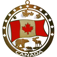 CANADA FLAG ORNAMENT