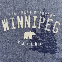 BEAR AND FIR TREES WINNIPEG CDA CREWNECK