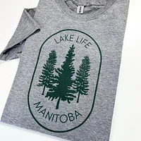 LAKE LIFE TREE MANITOBA T-SHIRT