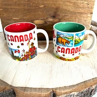 CANADA EXPRESSO MUG SET