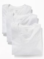 Go-Dry V-Neck T-Shirt 3-Pack for Men