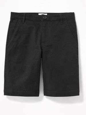 Twill Straight Uniform Shorts for Boys (At Knee