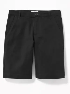Twill Straight Uniform Shorts for Boys (At Knee