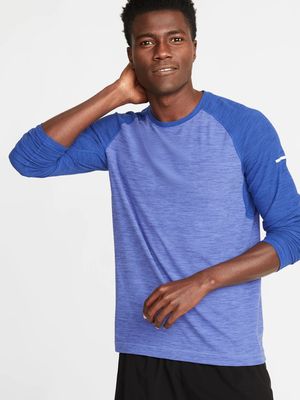 Breathe ON Go-Dry Built-In Flex Raglan T-Shirt for Men