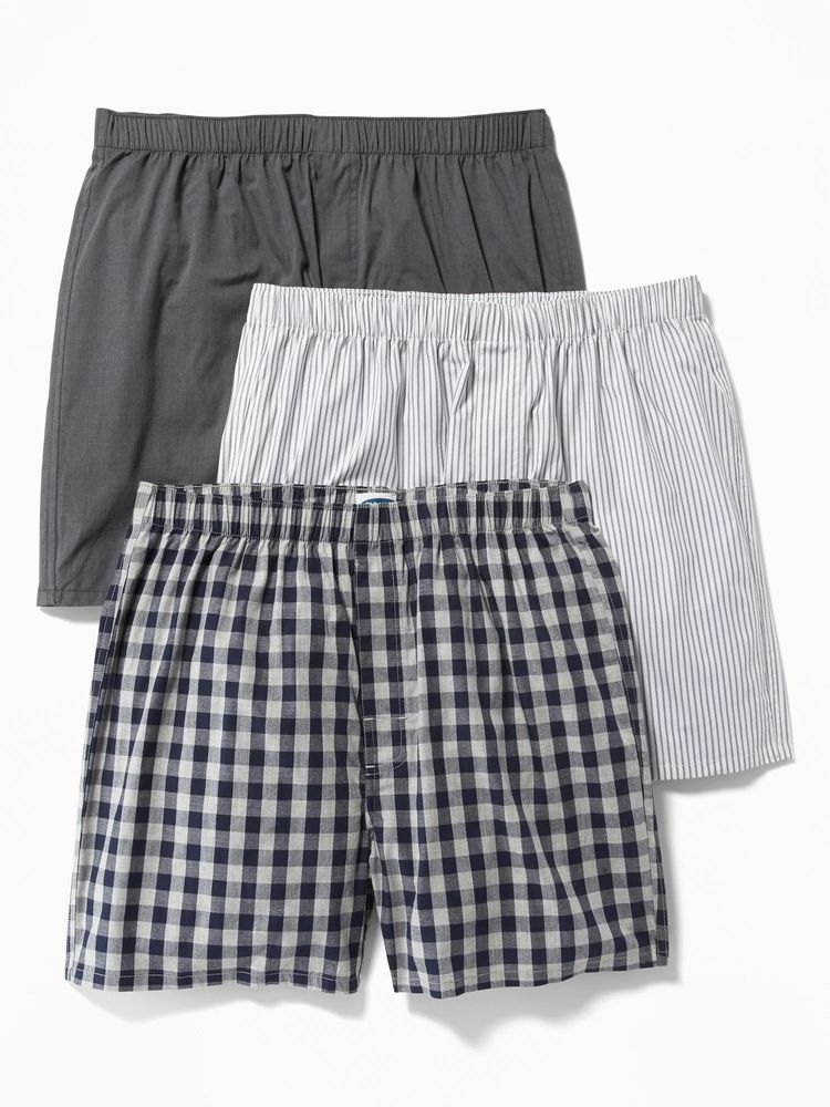 3-Pack Soft-Washed Boxer Shorts -- 3.75-inch inseam