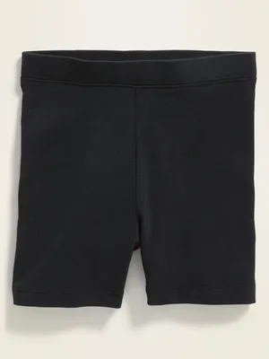 Long Jersey Biker Shorts 3-Pack For Girls