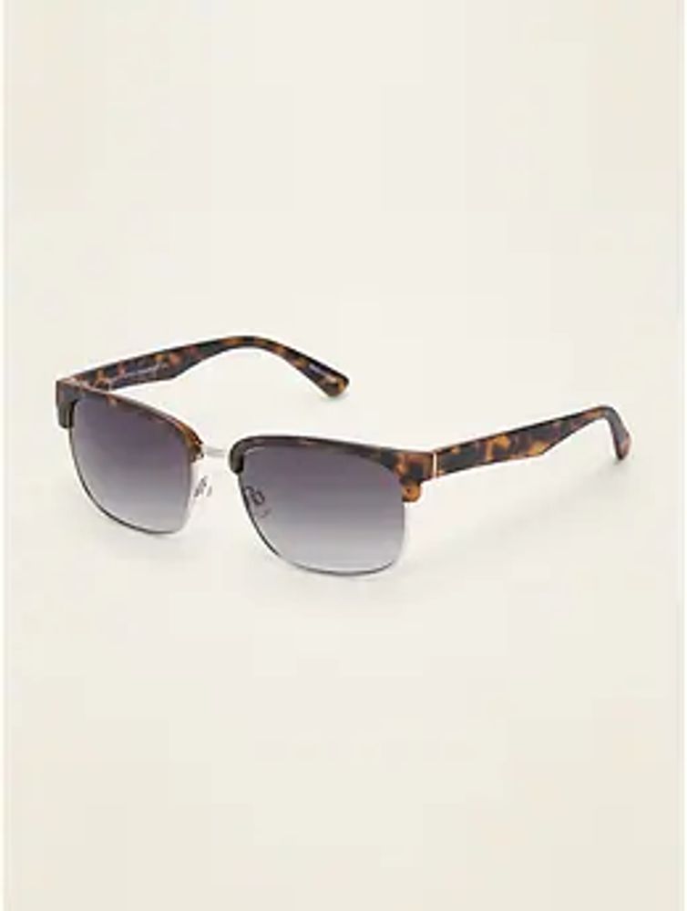 Brow-Line Sunglasses for Men
