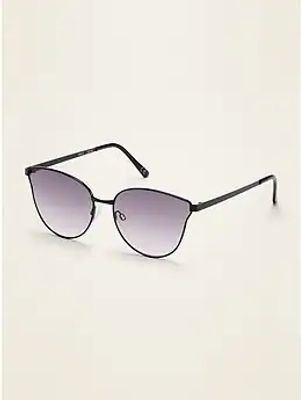 Wire-Frame Cat-Eye Sunglasses for Women