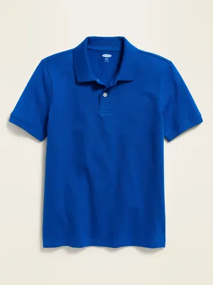 School Uniform Built-In Flex Polo Shirt for Boys